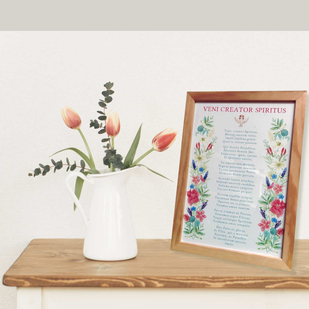 AFFICHE VENI CREATOR