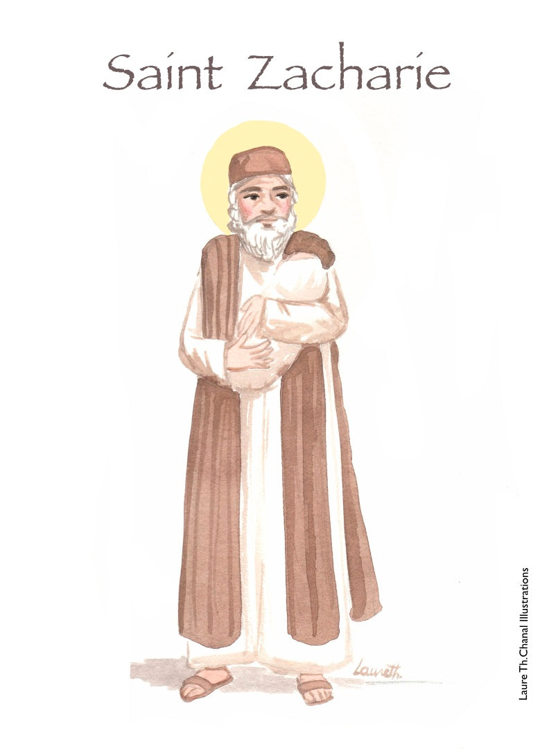 ;ZACH;SAINT ZACHARIE;PATRON SAINTS CARDS / SAINTS from V to Z;-;Active;5