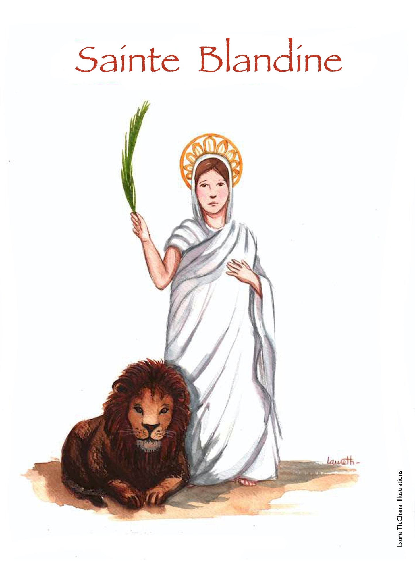 ;BLAND;SAINTE BLANDINE;PATRON SAINTS CARDS / SAINTS IN B;-;Active;5