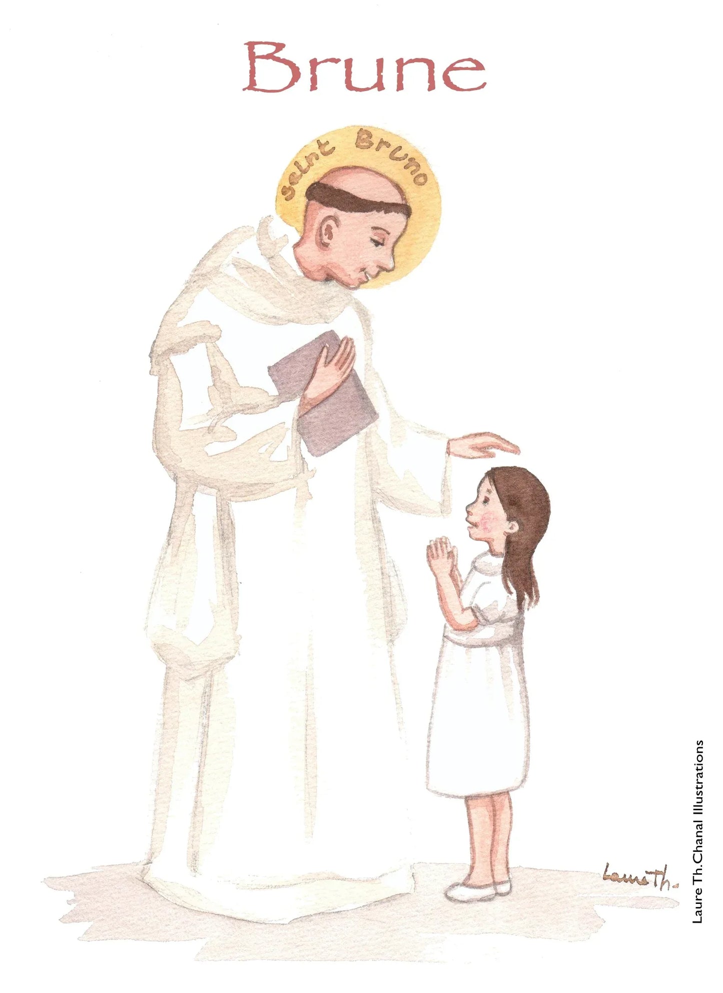 BRUNE-ST BRUNO - Laure Th.Chanal Illustrations