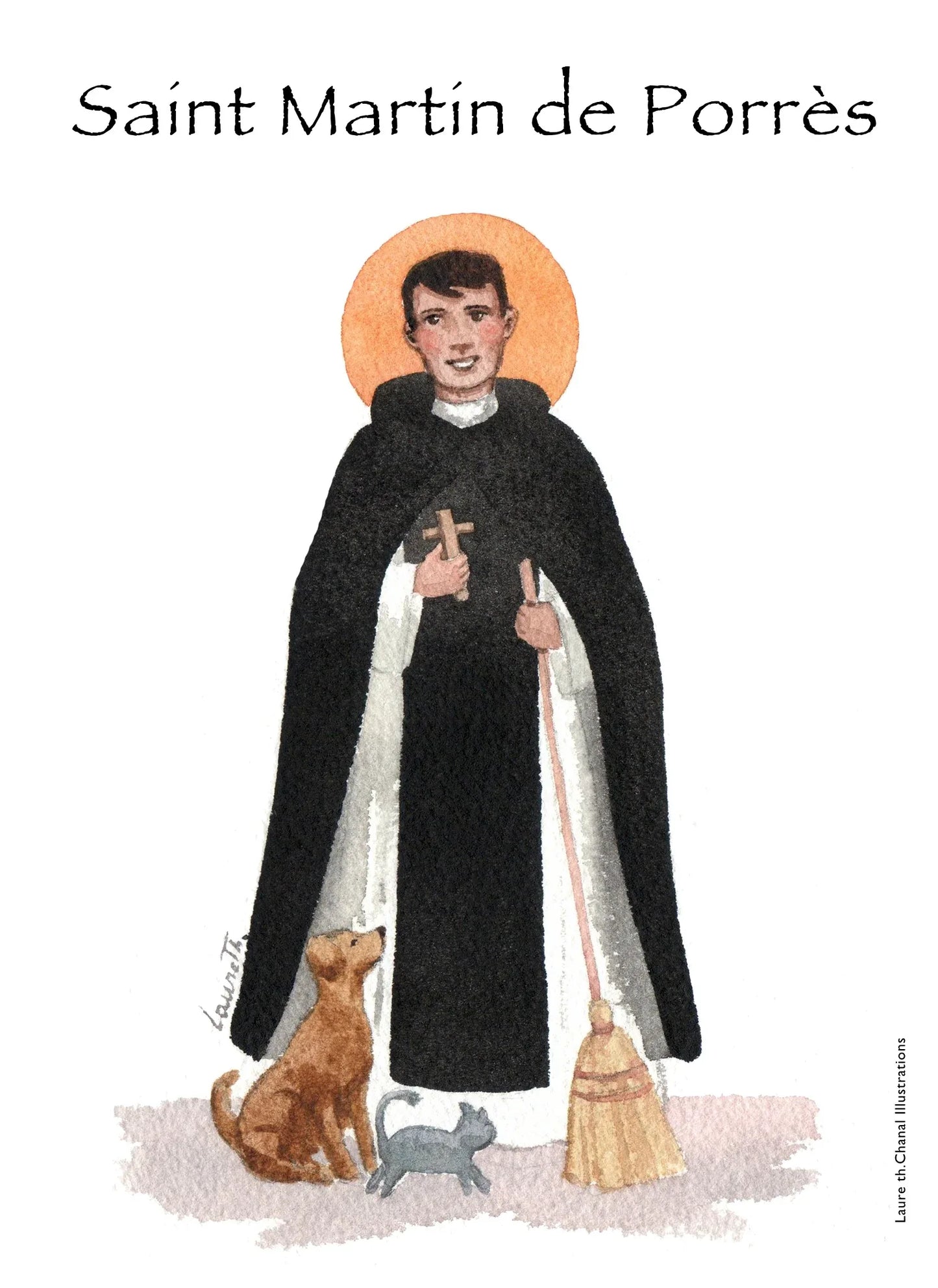 MARTIN DE PORRES - Laure Th.Chanal Illustrations