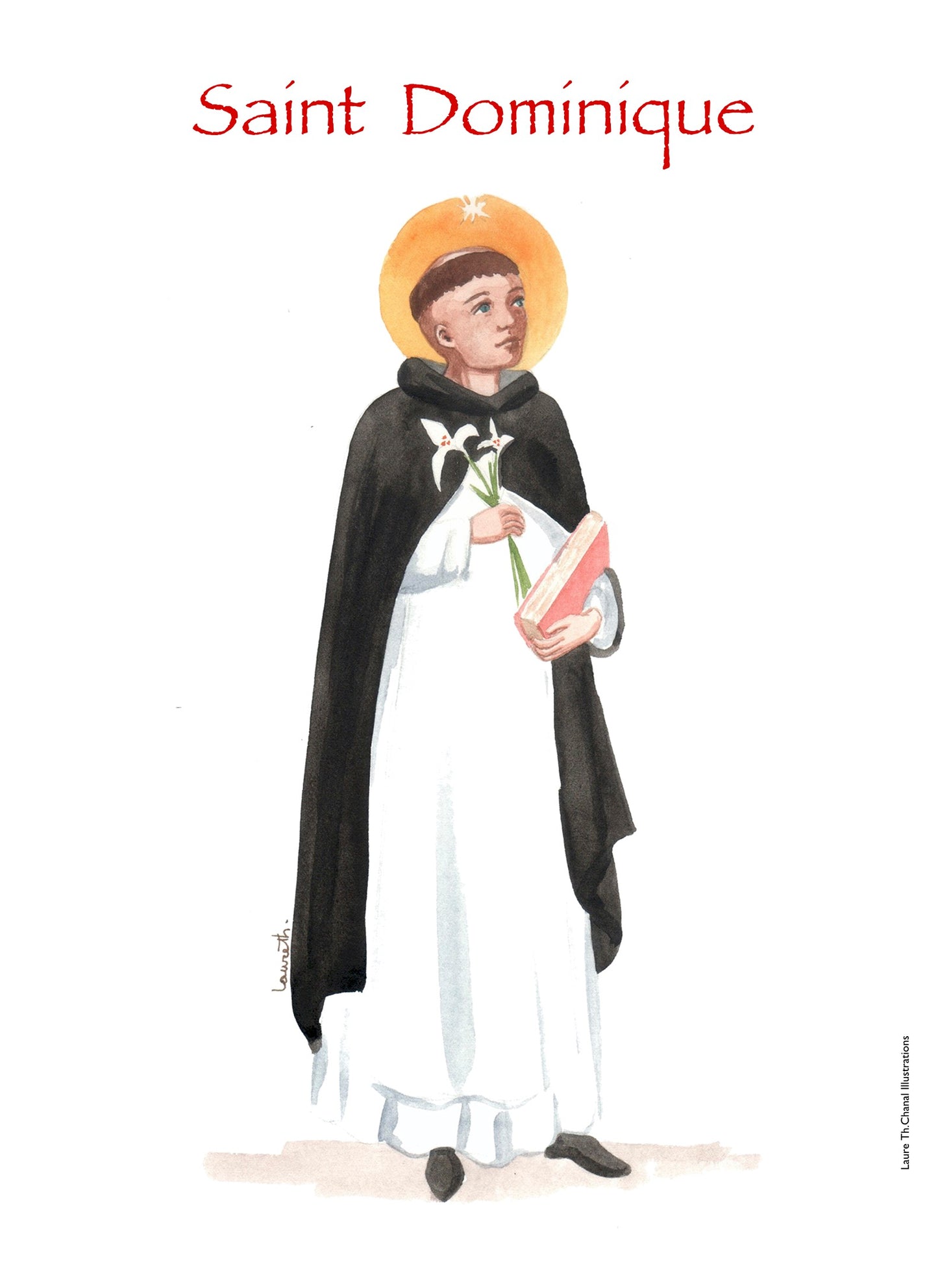 ;DOMINIC;SAINT DOMINIC;PATRON SAINTS CARDS / SAINTS IN DE;-;Active;5