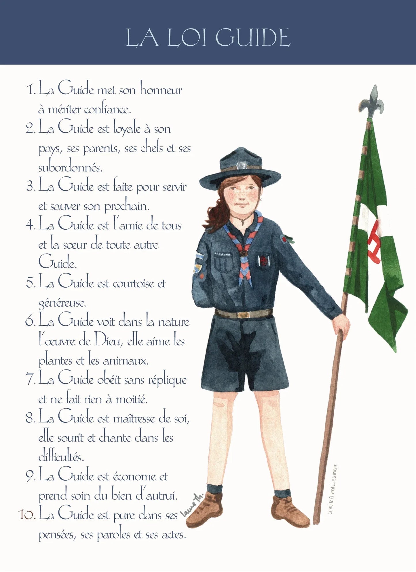 CARTE LOI GUIDE - Laure Th.Chanal Illustrations
