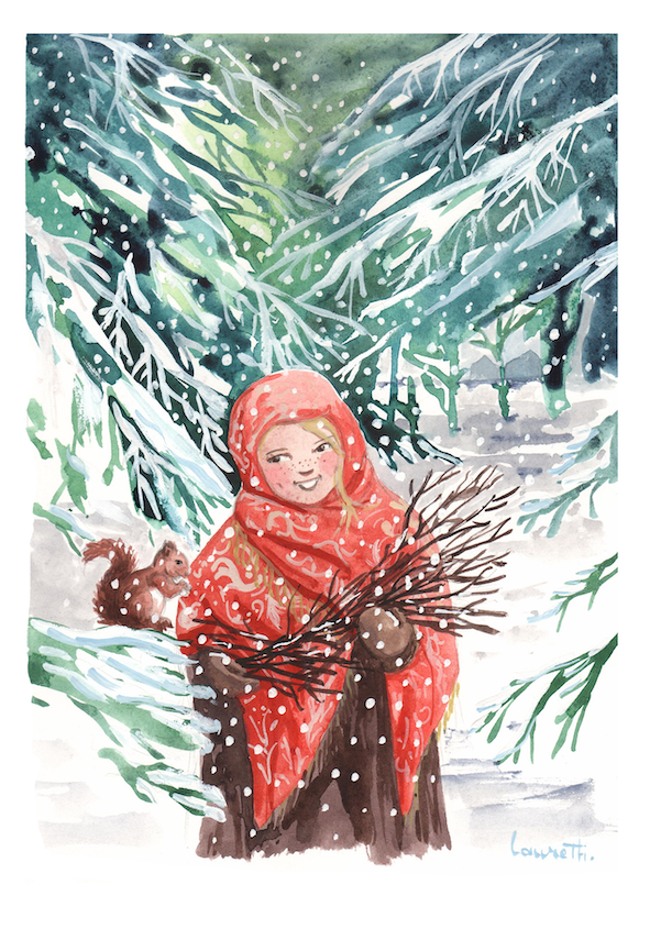 ;FORESTCHRISTMAS;CHRISTMAS MATRIOCHKA;GREETING CARDS;-;Active;3