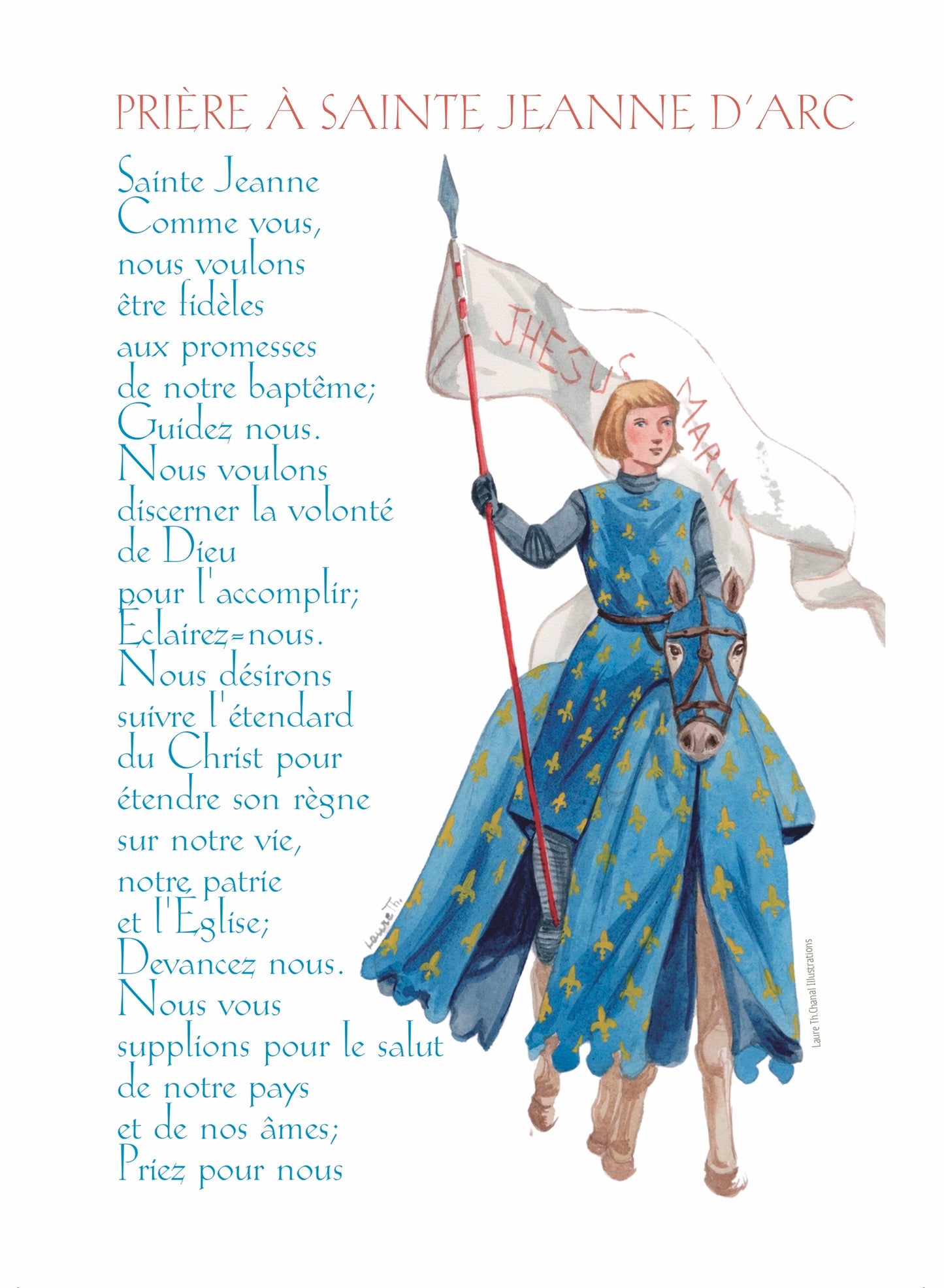 ;GEBET;ST JOHANA OF ARC GEBETSKARTE;GEBETSKARTEN;-;Aktiv;5