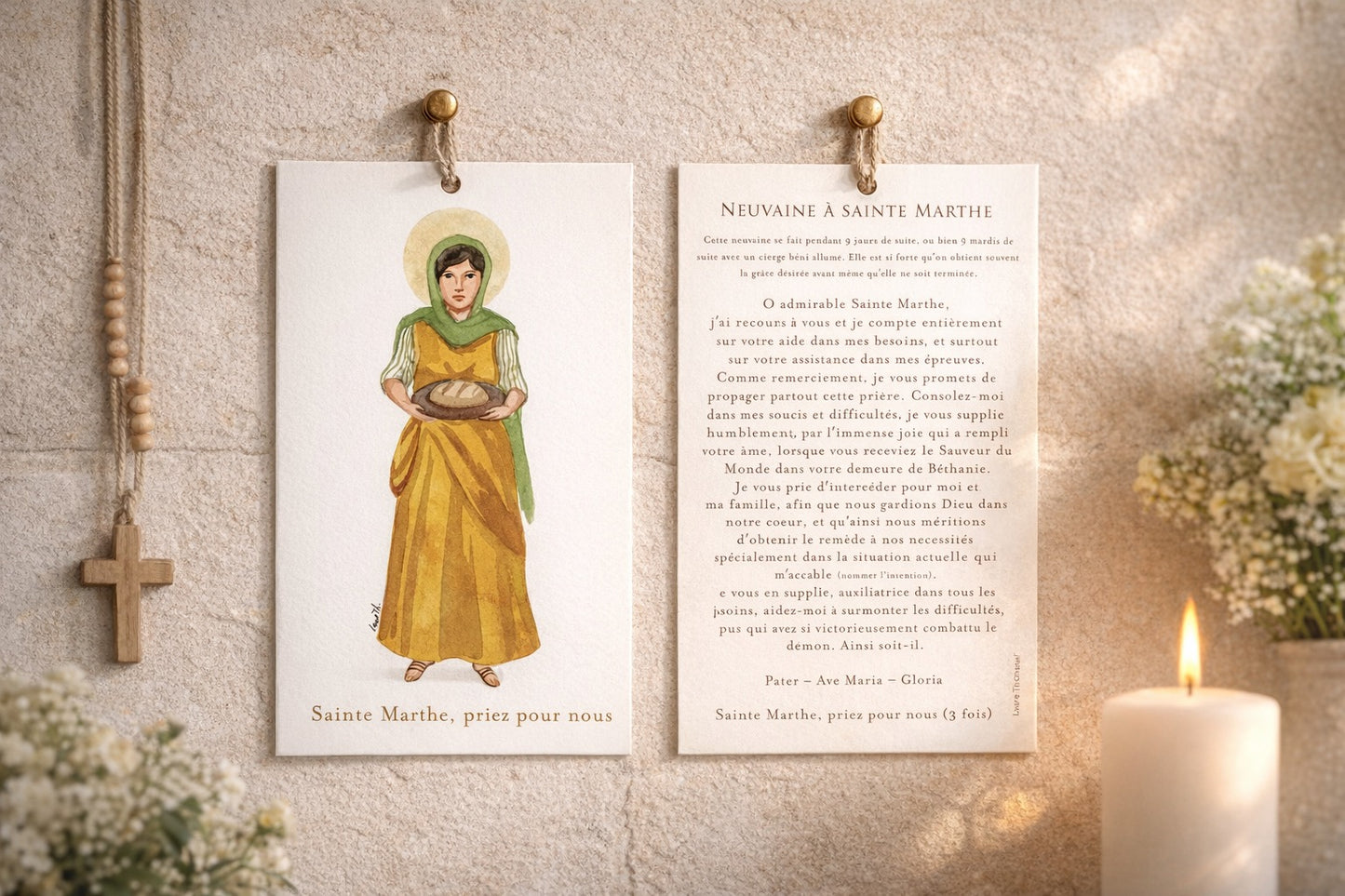 IMAGE PRIERE SAINTE MARTHE