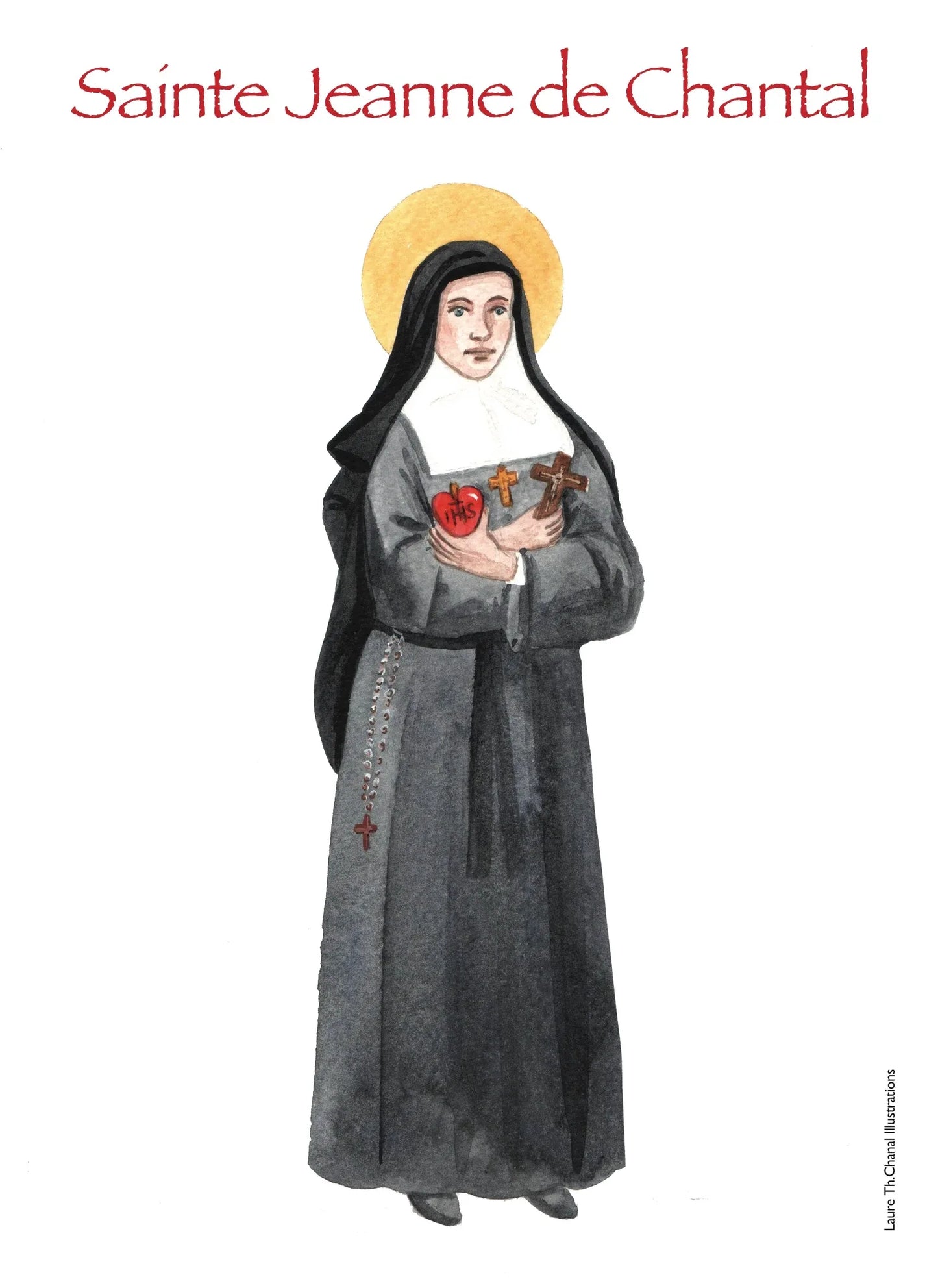 JEANNE DE CHANTAL - Laure Th.Chanal Illustrations