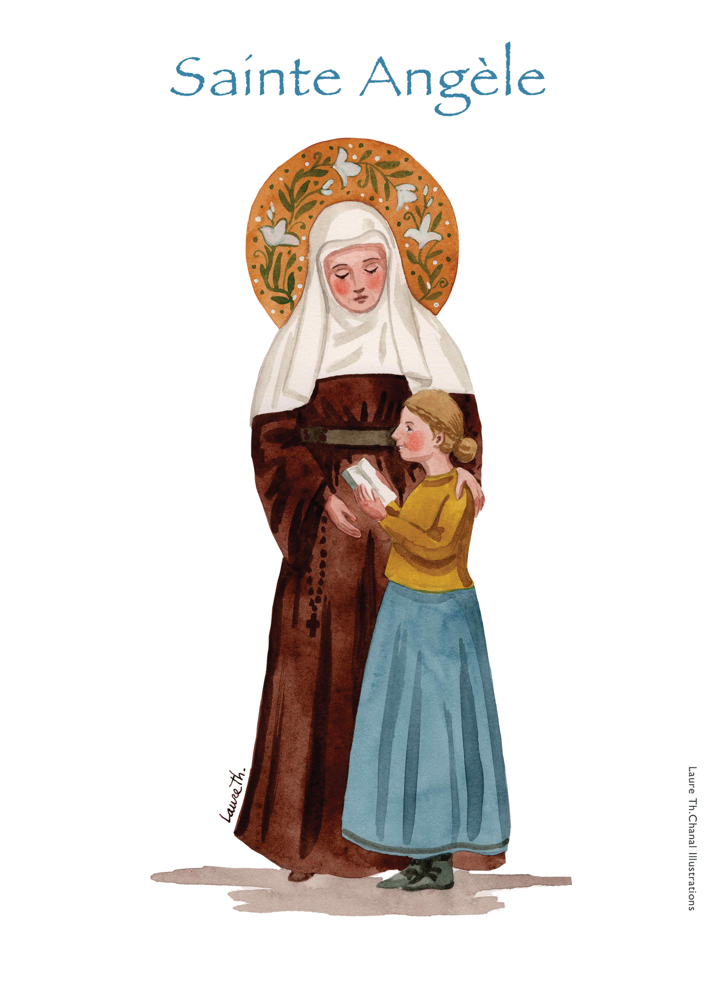 ;ENG;SAINT ANGEL MERICI;PATRON SAINTS CARDS / SAINTS IN A;-;Active;5