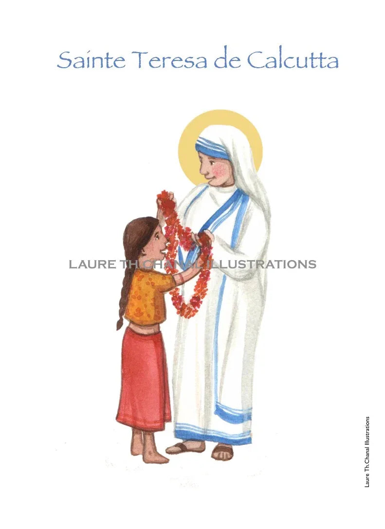 MERE TERESA - Laure Th.Chanal Illustrations