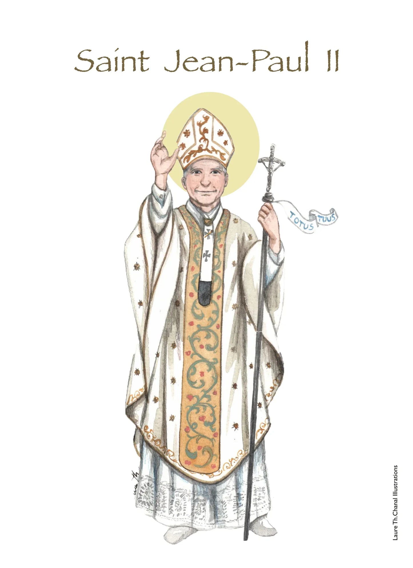 JEAN-PAUL II - Laure Th.Chanal Illustrations