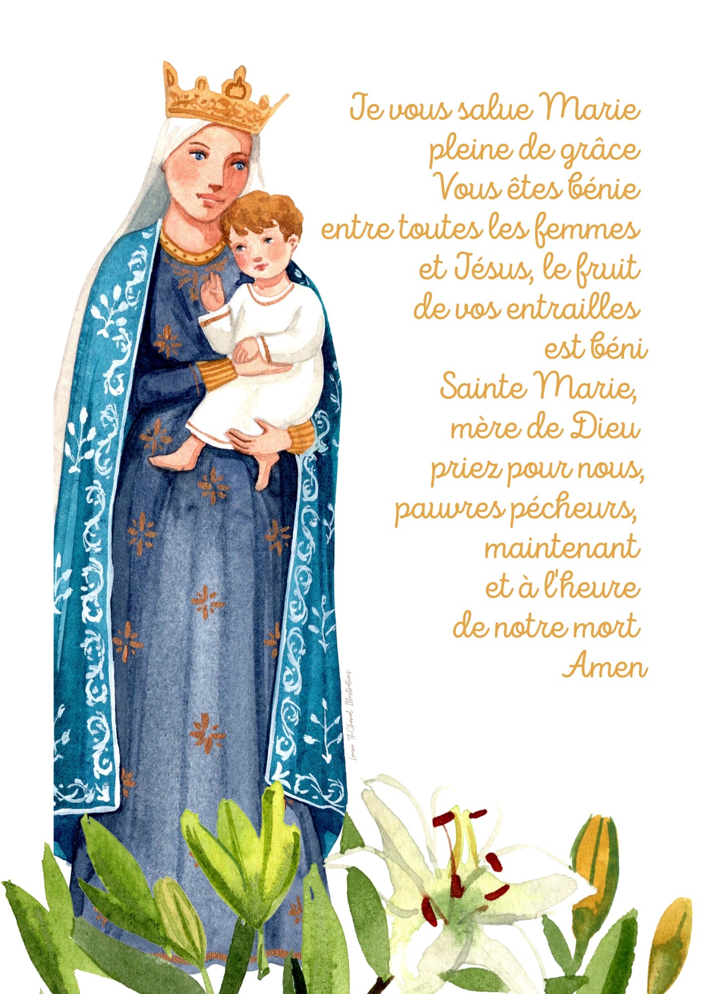 ;AFFJVSM;Gegrüßet seist du Maria, Poster;Poster;500;Aktiv;12