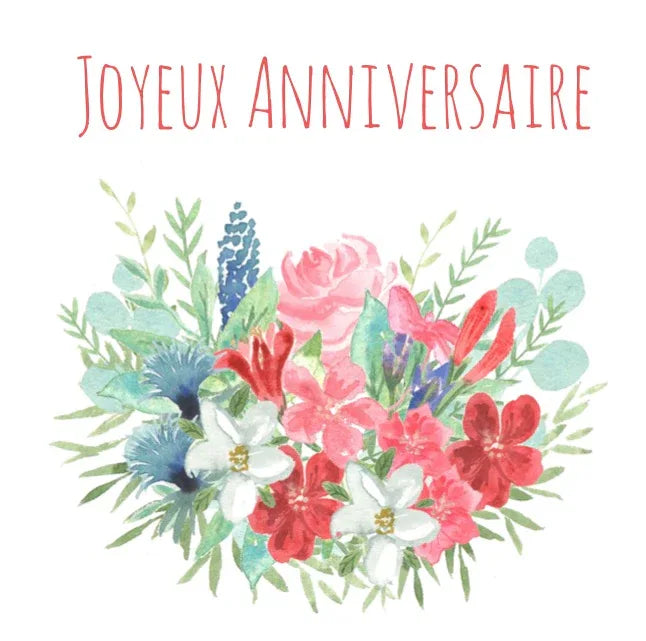 CARTE JOYEUX ANNIVERSAIRE - Laure Th.Chanal Illustrations