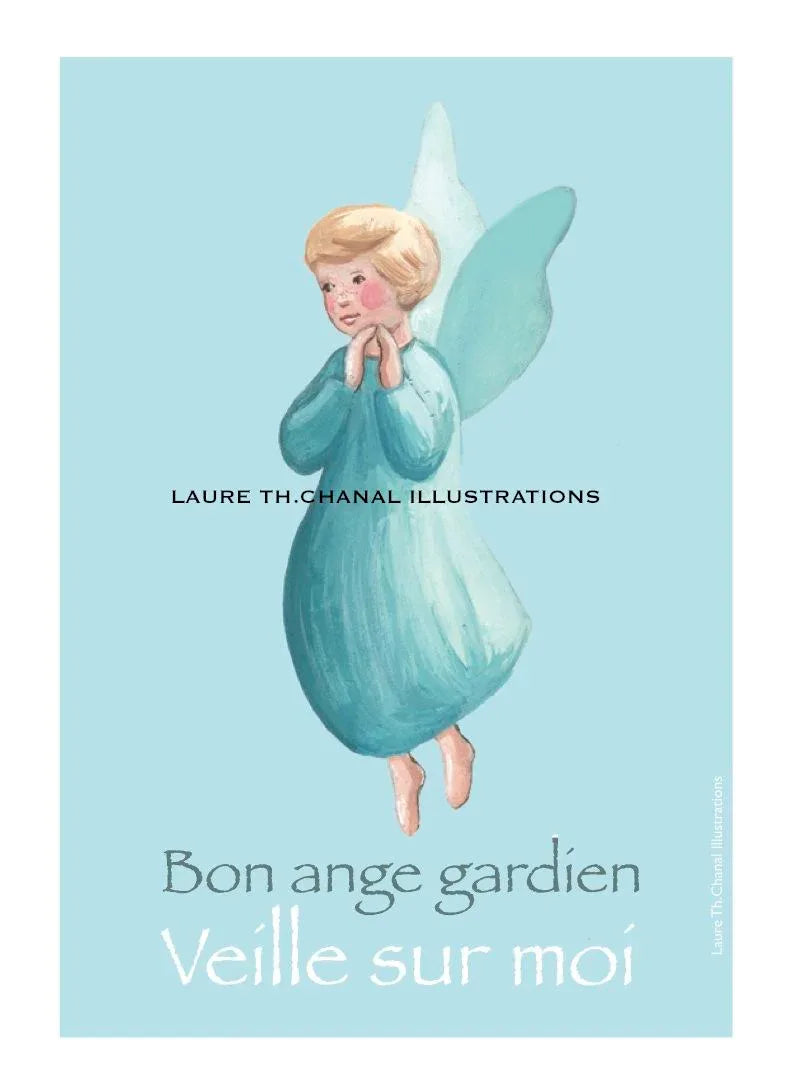 IMAGE ANGE BLEU - Laure Th.Chanal Illustrations
