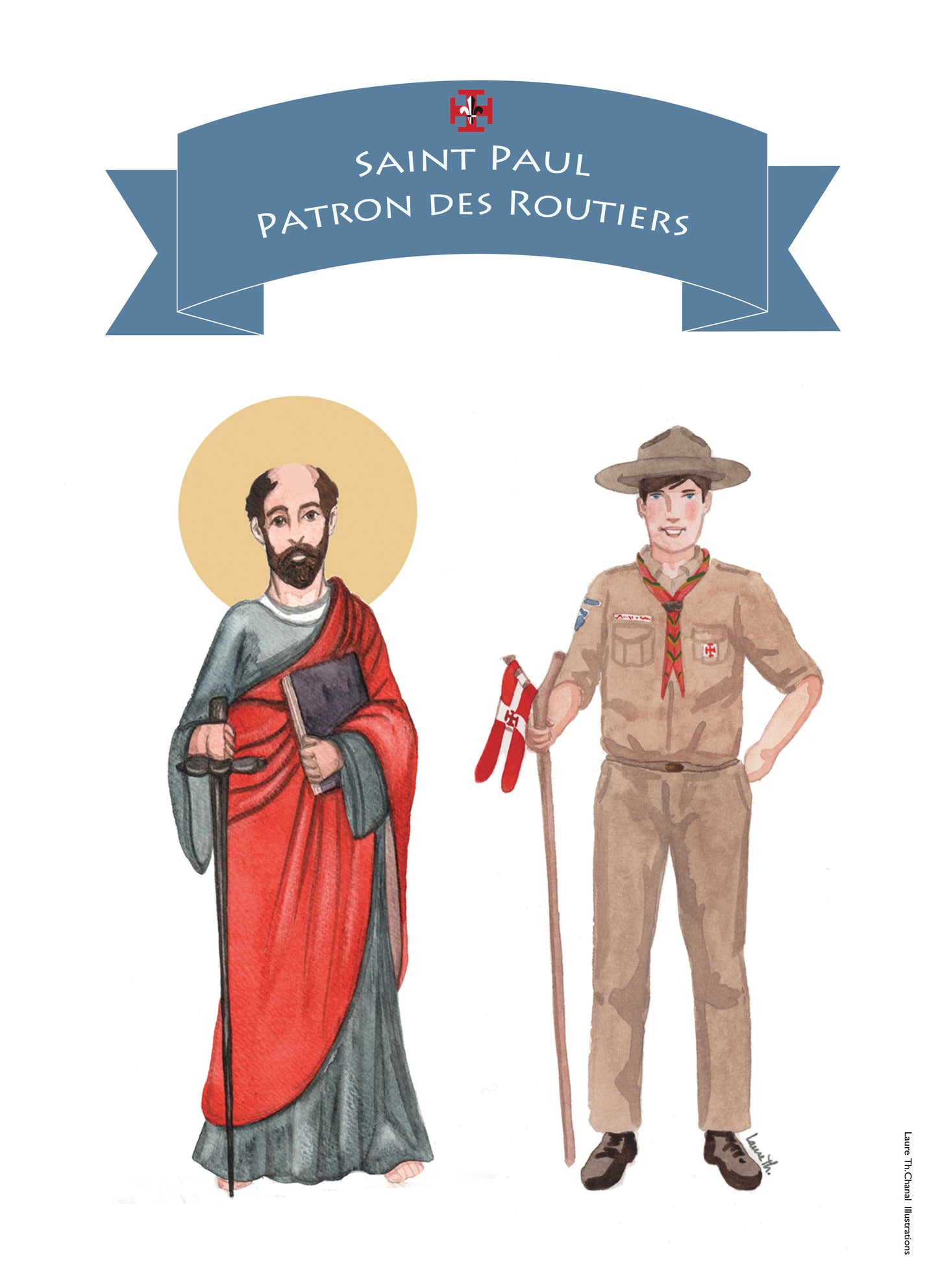 CARTE SAINT PATRON ROUTIERS