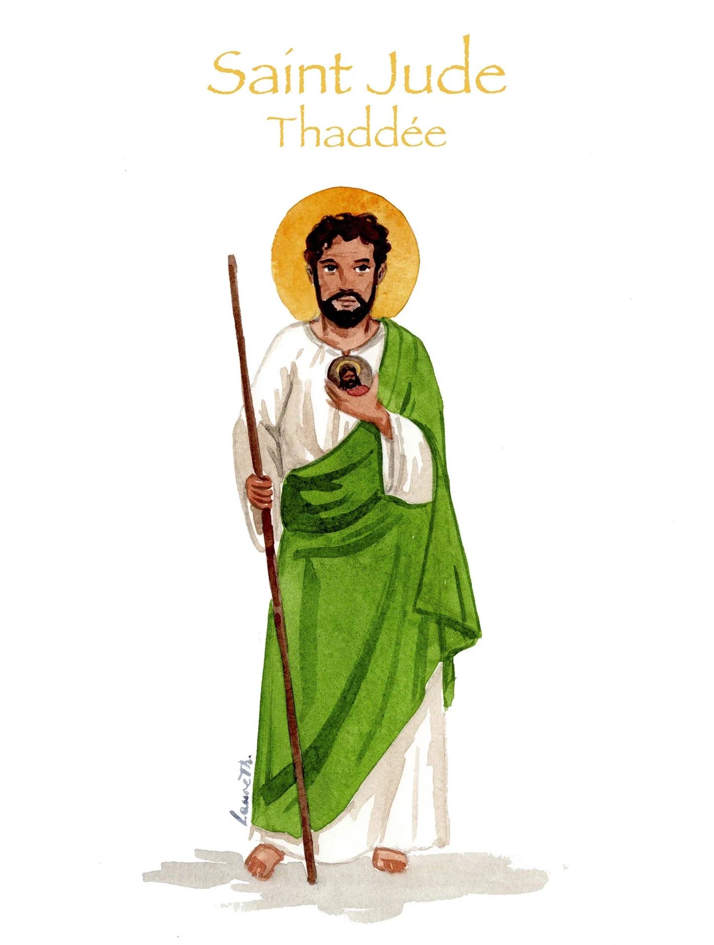 JUDE THADDEE - Laure Th.Chanal Illustrations