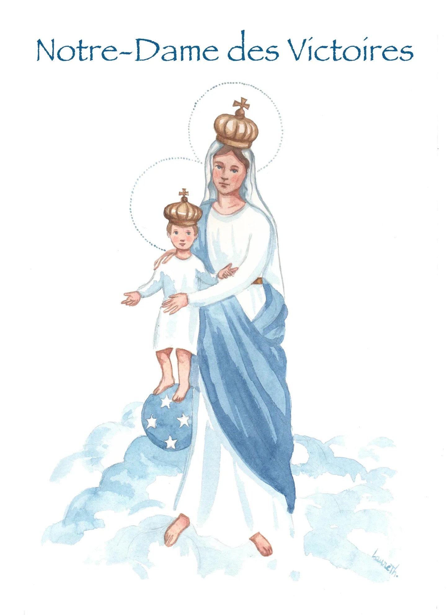 NOTRE-DAME DES VICTOIRES - Laure Th.Chanal Illustrations