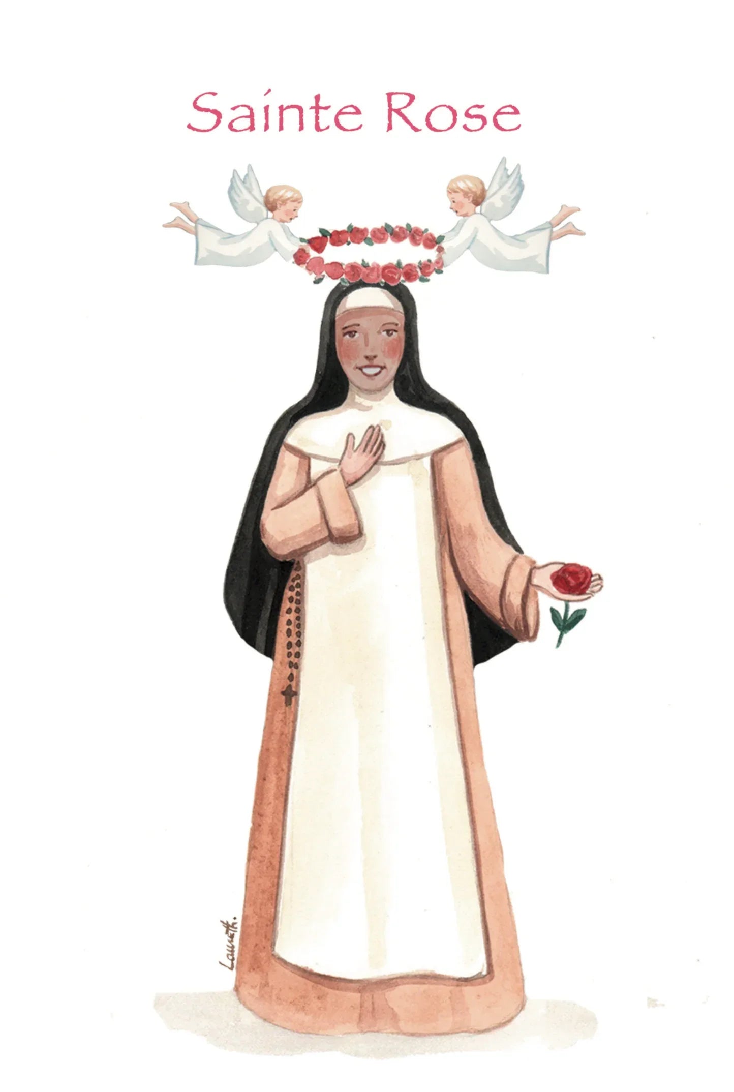 ROSE - Laure Th.Chanal Illustrations