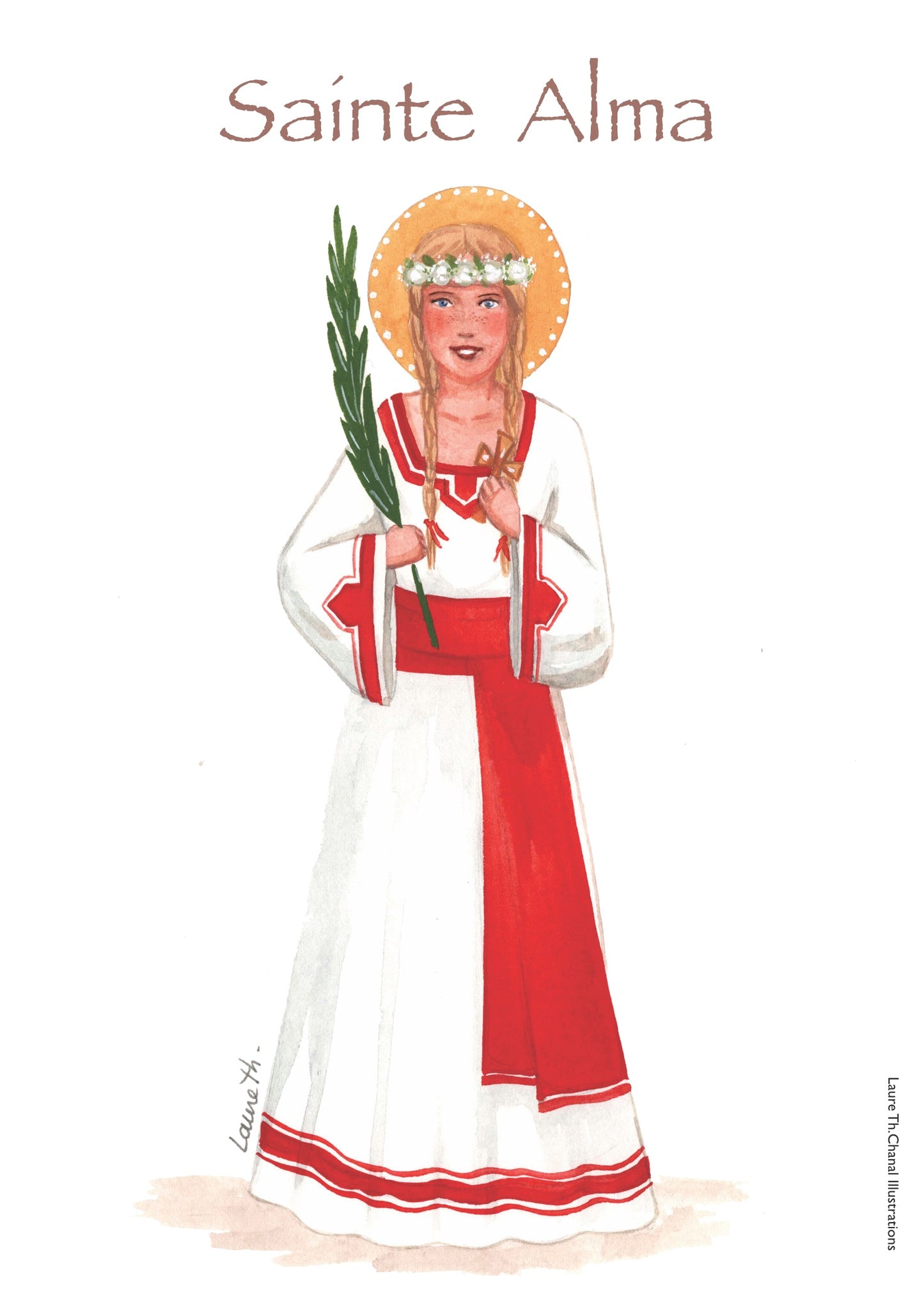 ;ALMA;HOLY ALMA;PATRON SAINTS CARDS / SAINTS IN A;49;Active;5