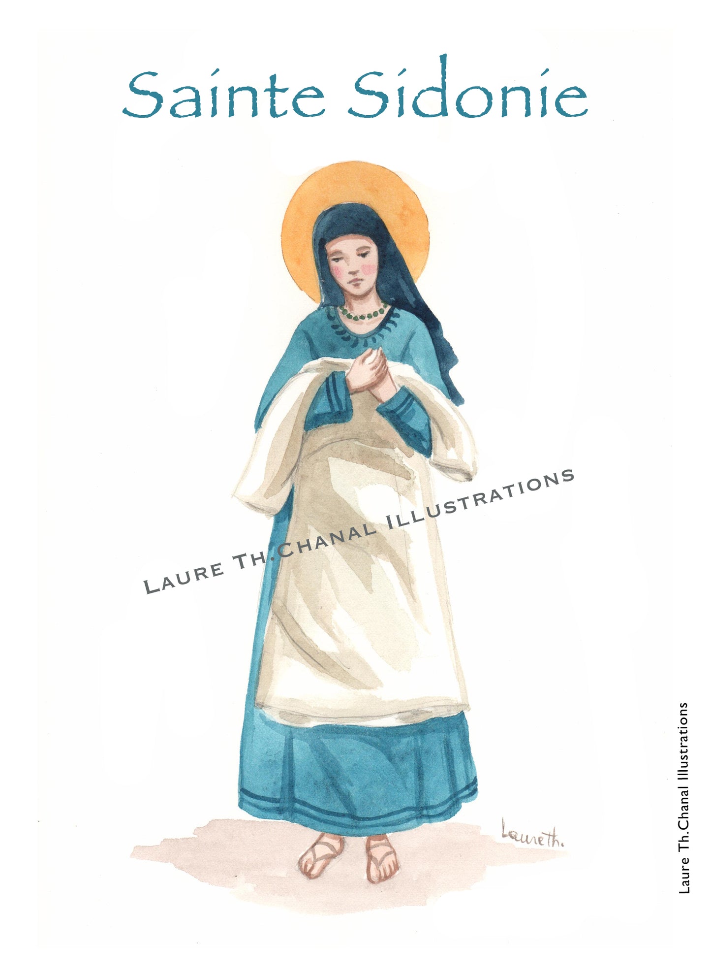 ;SIDONIE;ST SIDONIE;PATRON SAINTS CARDS / SAINTS IN ST;-;Active;5