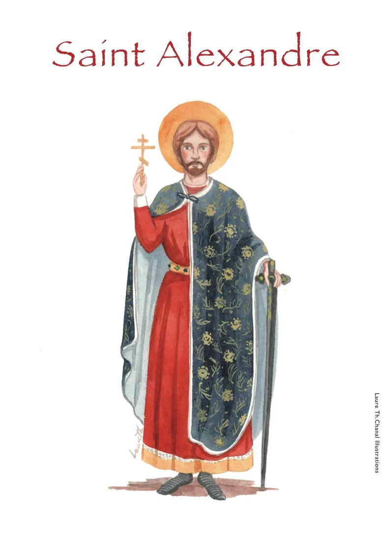 ALEXANDRE NEVSKI - Laure Th.Chanal Illustrations