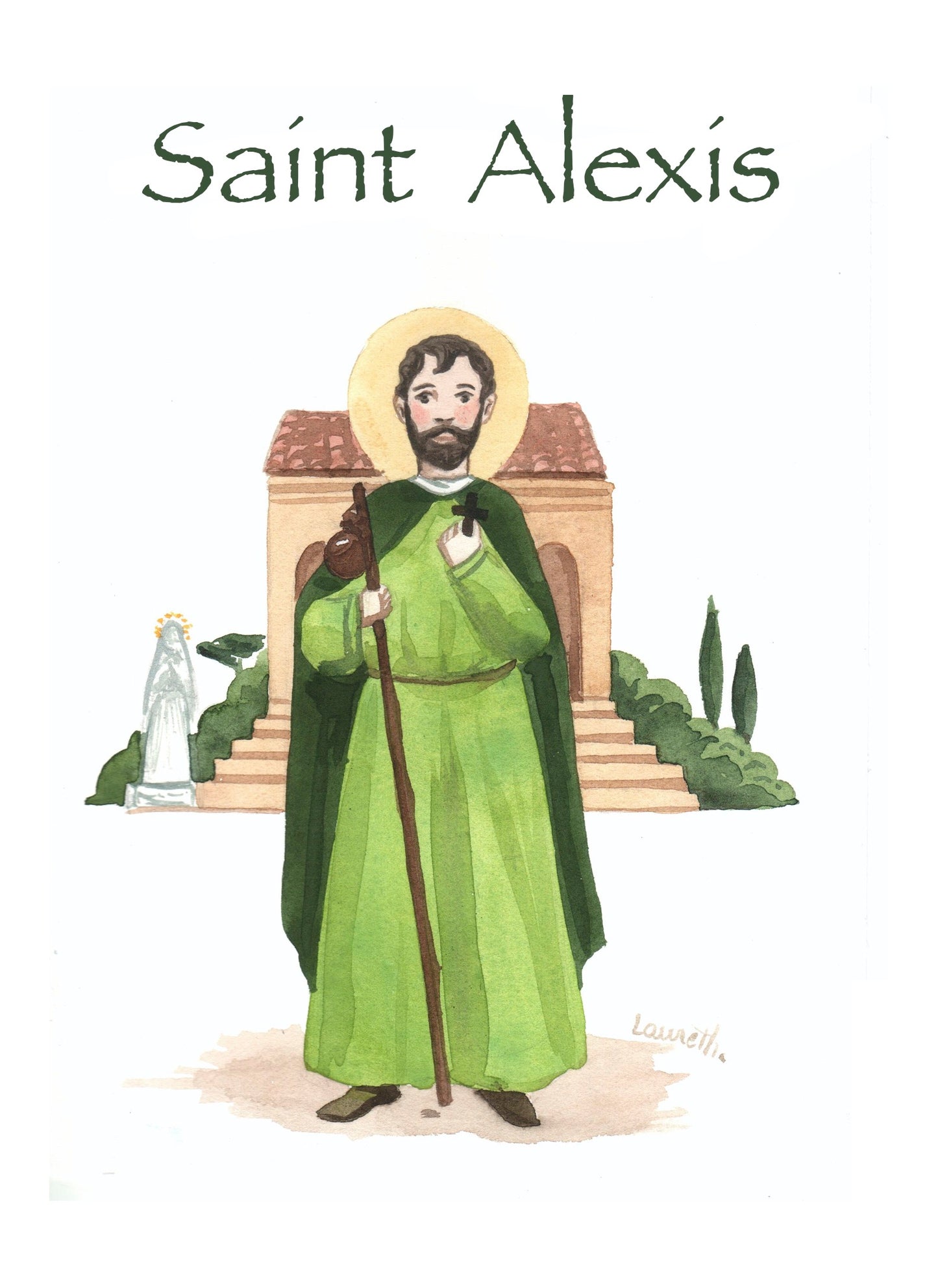;ALEXI2;SAINT ALEXIS;PATRON SAINTS CARDS / SAINTS IN A;49;Active;5