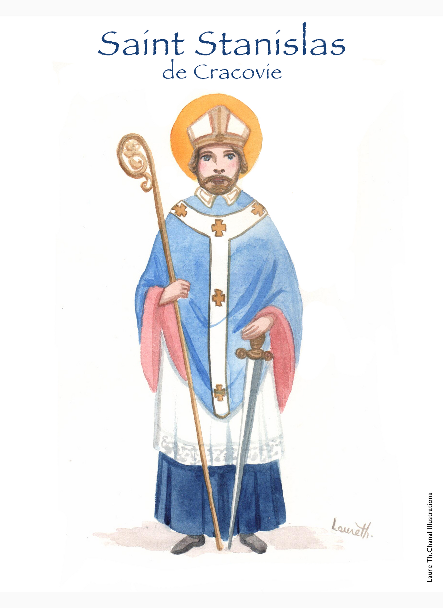 ;STANISLAS;SAINT STANISLAS OF CRACOW;PATRON SAINTS CARDS / SAINTS IN ST;-;Active;5