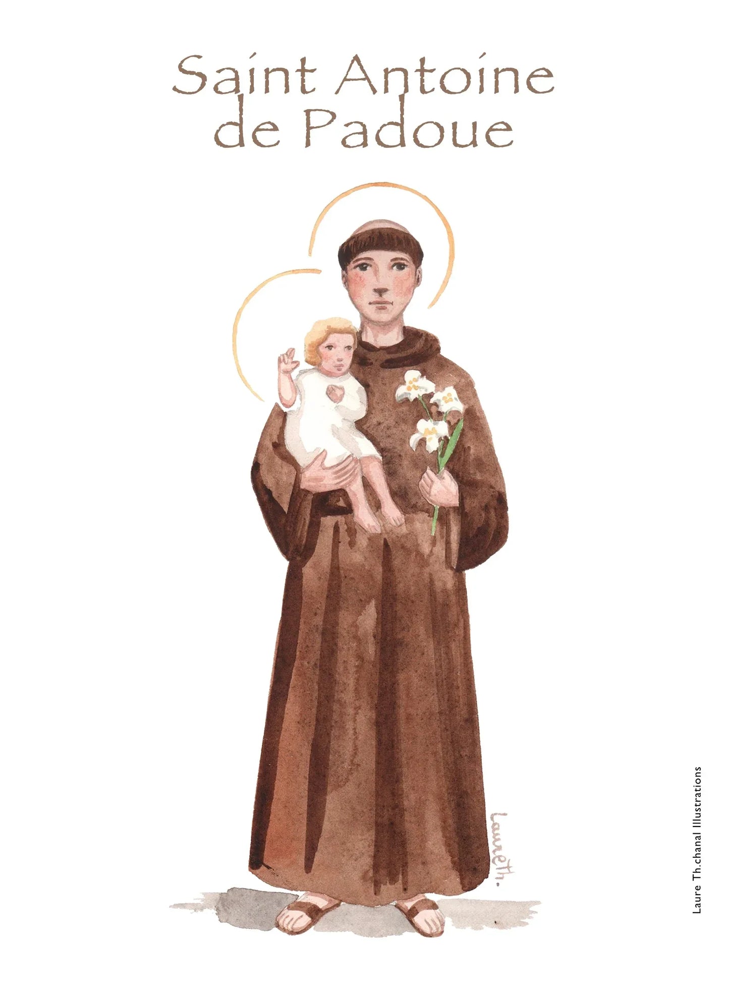 ANTOINE DE PADOUE - Laure Th.Chanal Illustrations