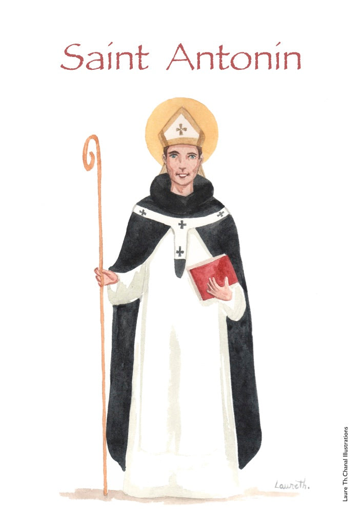 ;ANTONIN;SAINT ANTONIN;PATRON SAINTS CARDS / SAINTS IN A;-;Active;5
