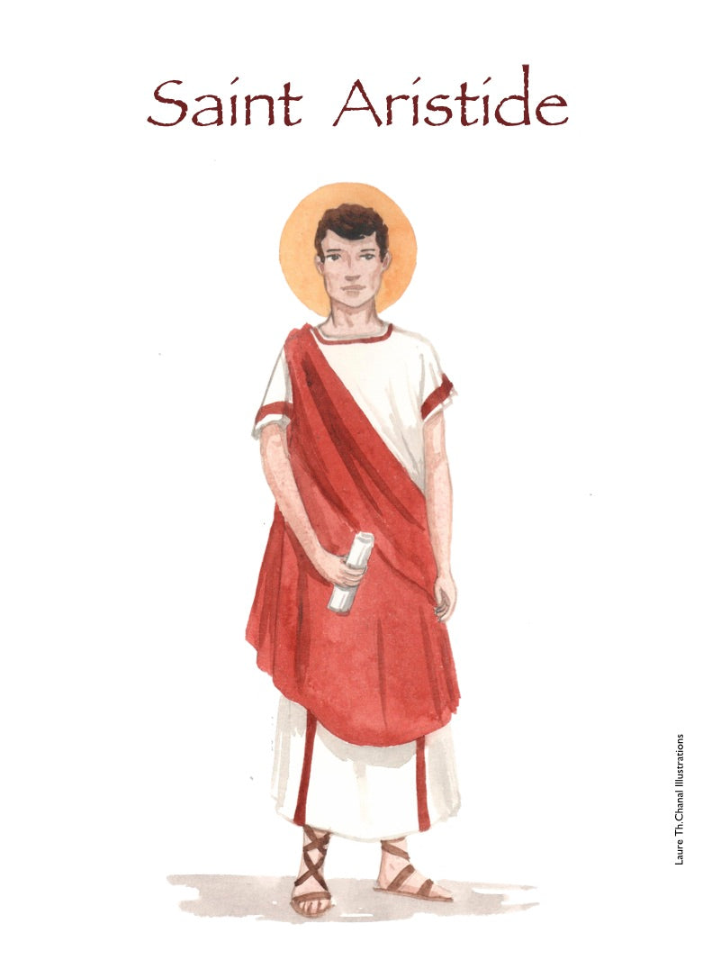 ;ARISTIDES;HEILIGER ARISTIDES;PATRON SAINTS-KARTEN / HEILIGE IN A;-;Aktiv;5