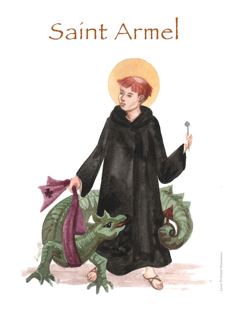 ;ARMEL;SAINT ARMEL;PATRON SAINTS CARDS / SAINTS IN A;-;Active;5