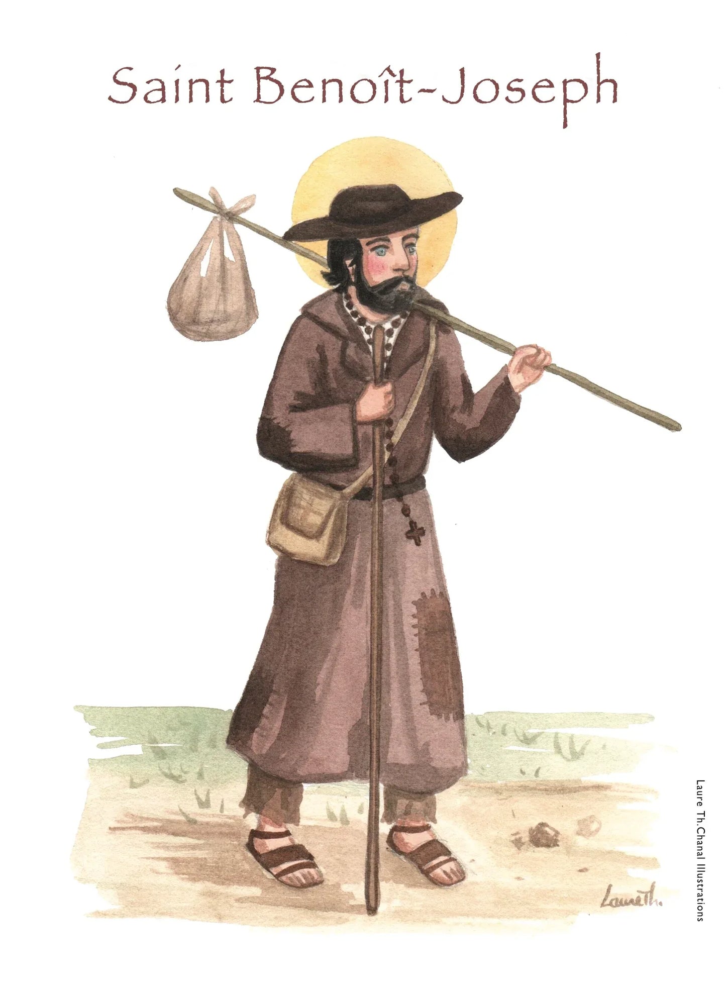 BENOÎT-JOSEPH LABRE - Laure Th.Chanal Illustrations