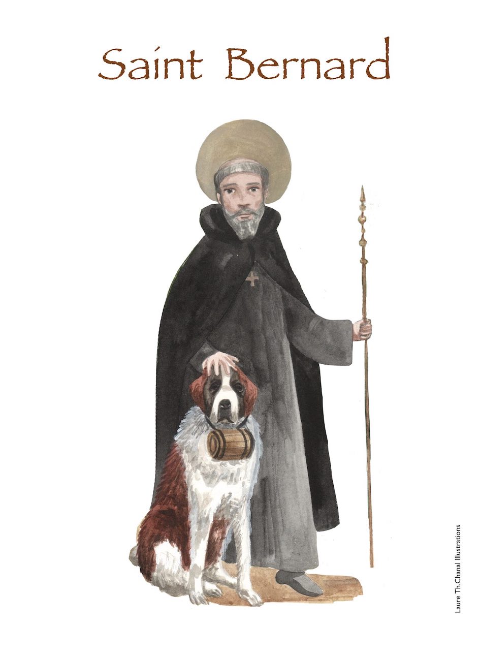 ;BERNARD;ST BERNARD DE MENTHON;PATRON SAINTS CARDS / SAINTS IN B;-;Active;5