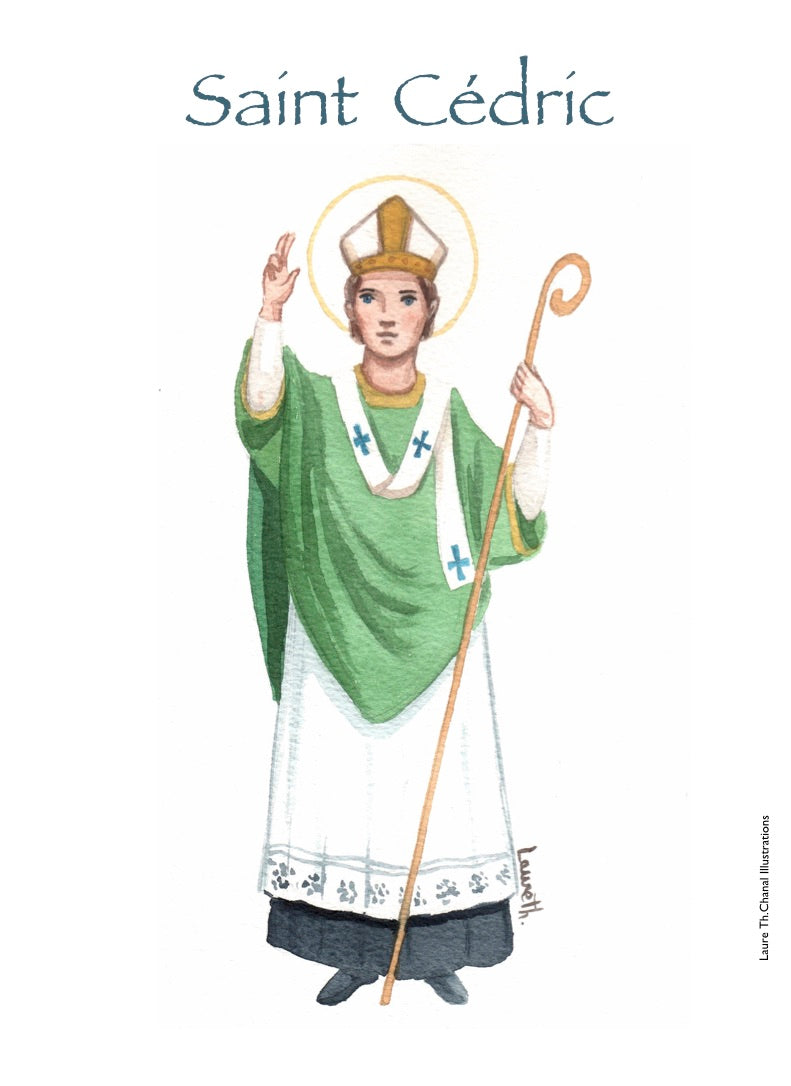 ;CEDRIC;SAINT CEDRIC;PATRON SAINTS CARDS / SAINTS IN C;-;Active;5