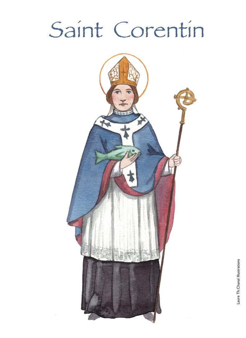 ;COR;SAINT CORENTIN;PATRON SAINTS CARDS / SAINTS IN C;-;Active;5