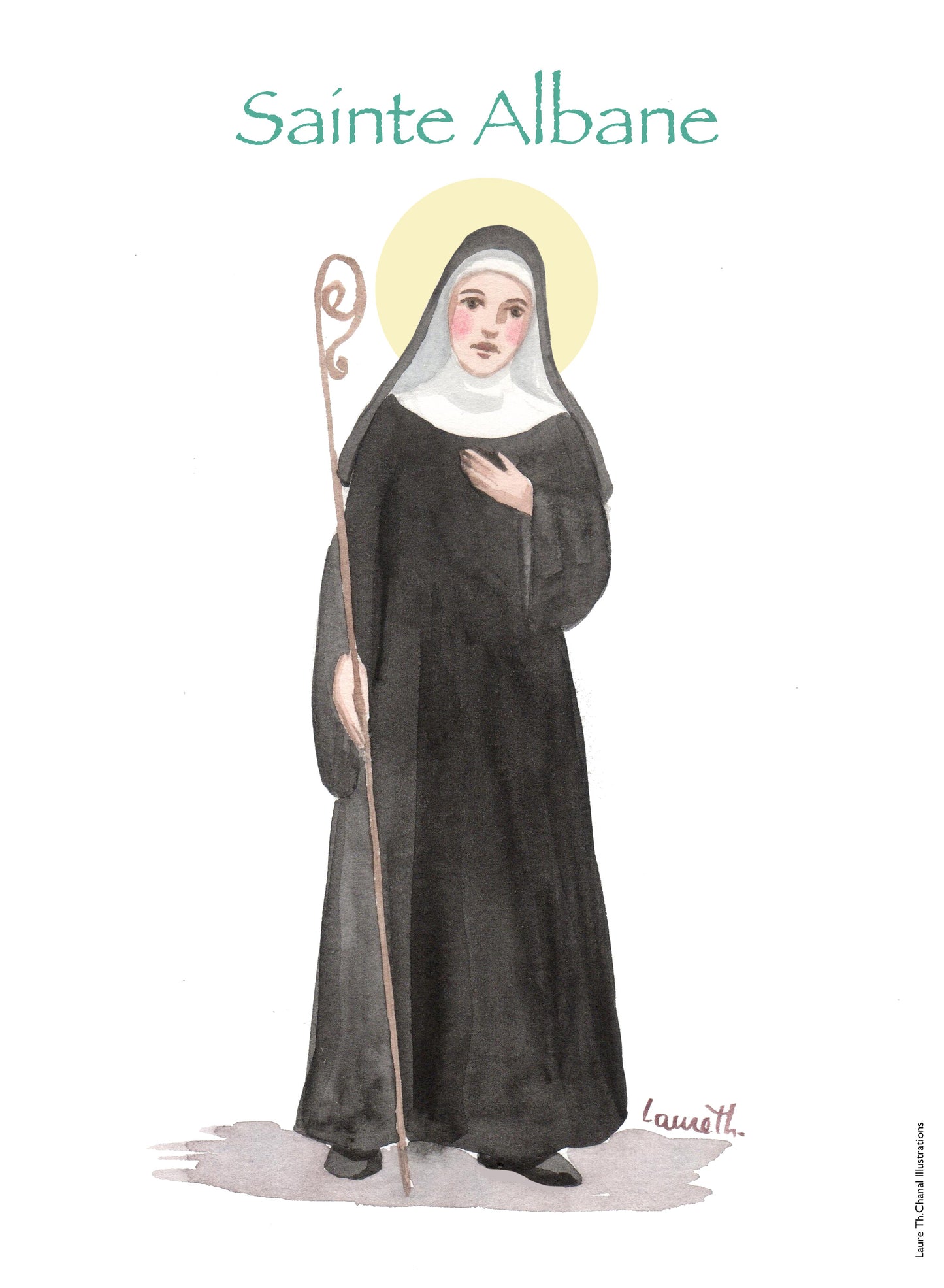 ;ALBANE;HEILIGE ALBANE;PATRON SAINTS-KARTEN / HEILIGE IN A;48;Aktiv;5