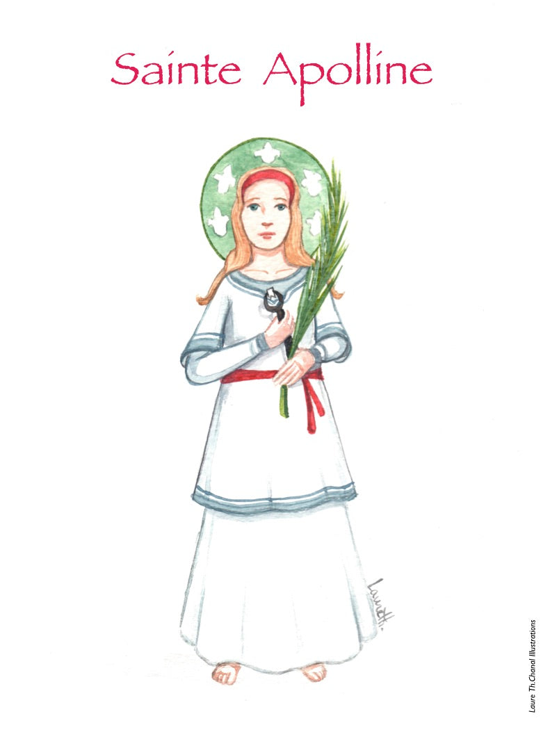 ;APO;SAINTE APOLLINE;PATRON SAINTS CARDS / SAINTS IN A;-;Active;5