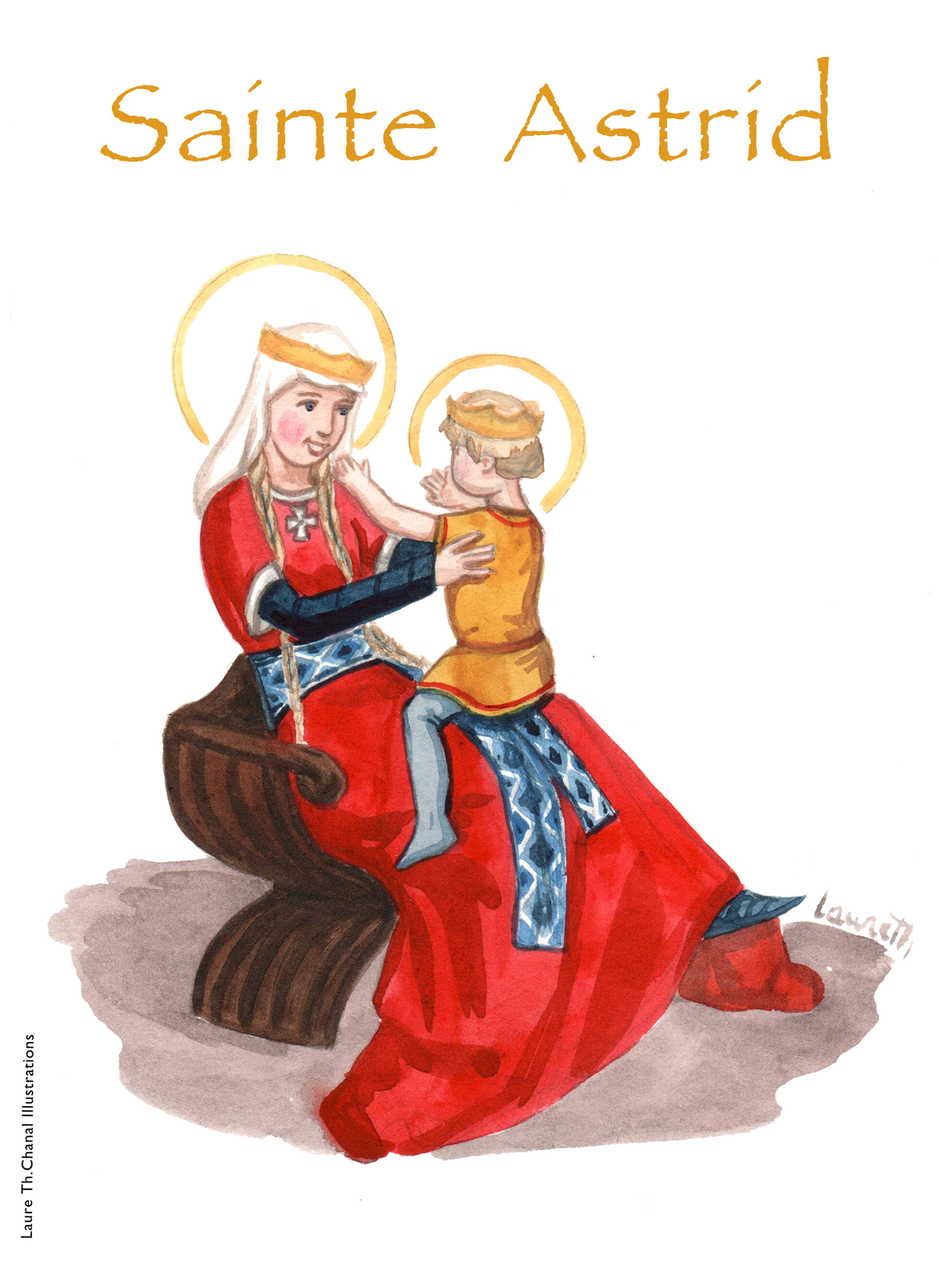 ;AST;SAINT ASTRID;PATRON SAINTS CARDS / SAINTS IN A;-;Active;5