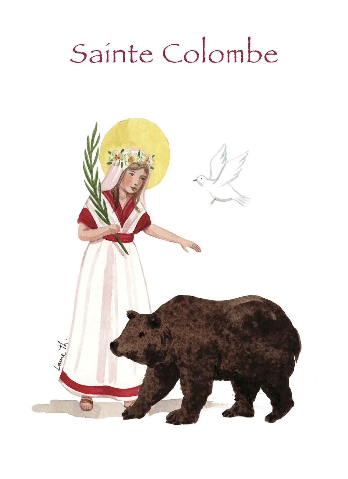 COLOMBE - Laure Th.Chanal Illustrations