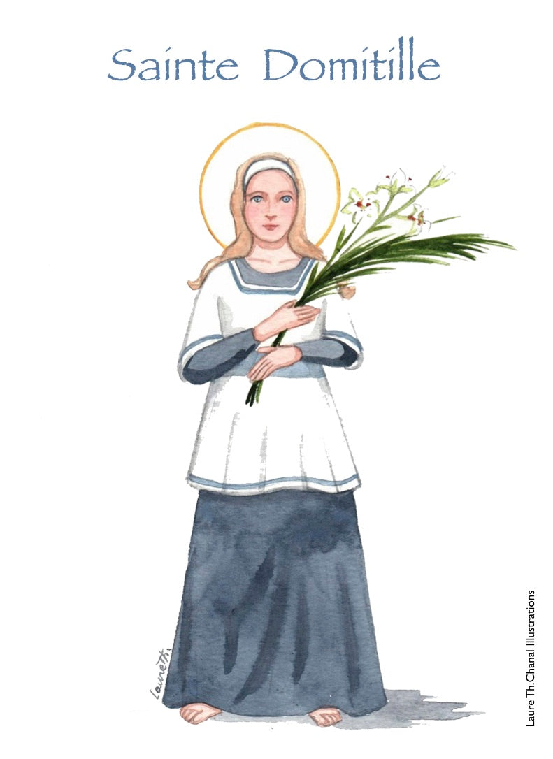 ;DOM;SAINTE DOMITILLE;PATRON SAINTS CARDS / SAINTS IN DE;-;Active;5