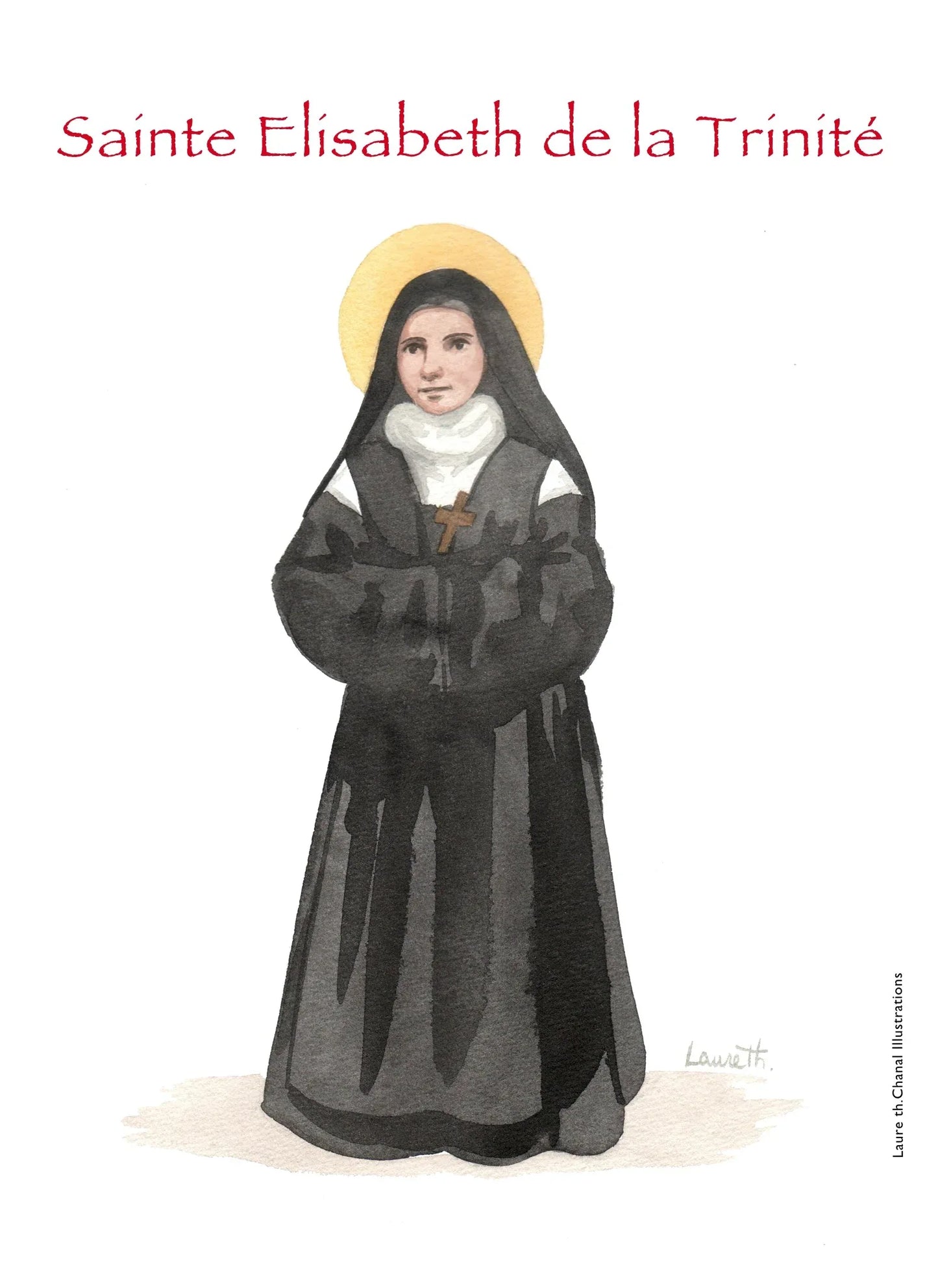 ELISABETH DE LA TRINITÉ - Laure Th.Chanal Illustrations