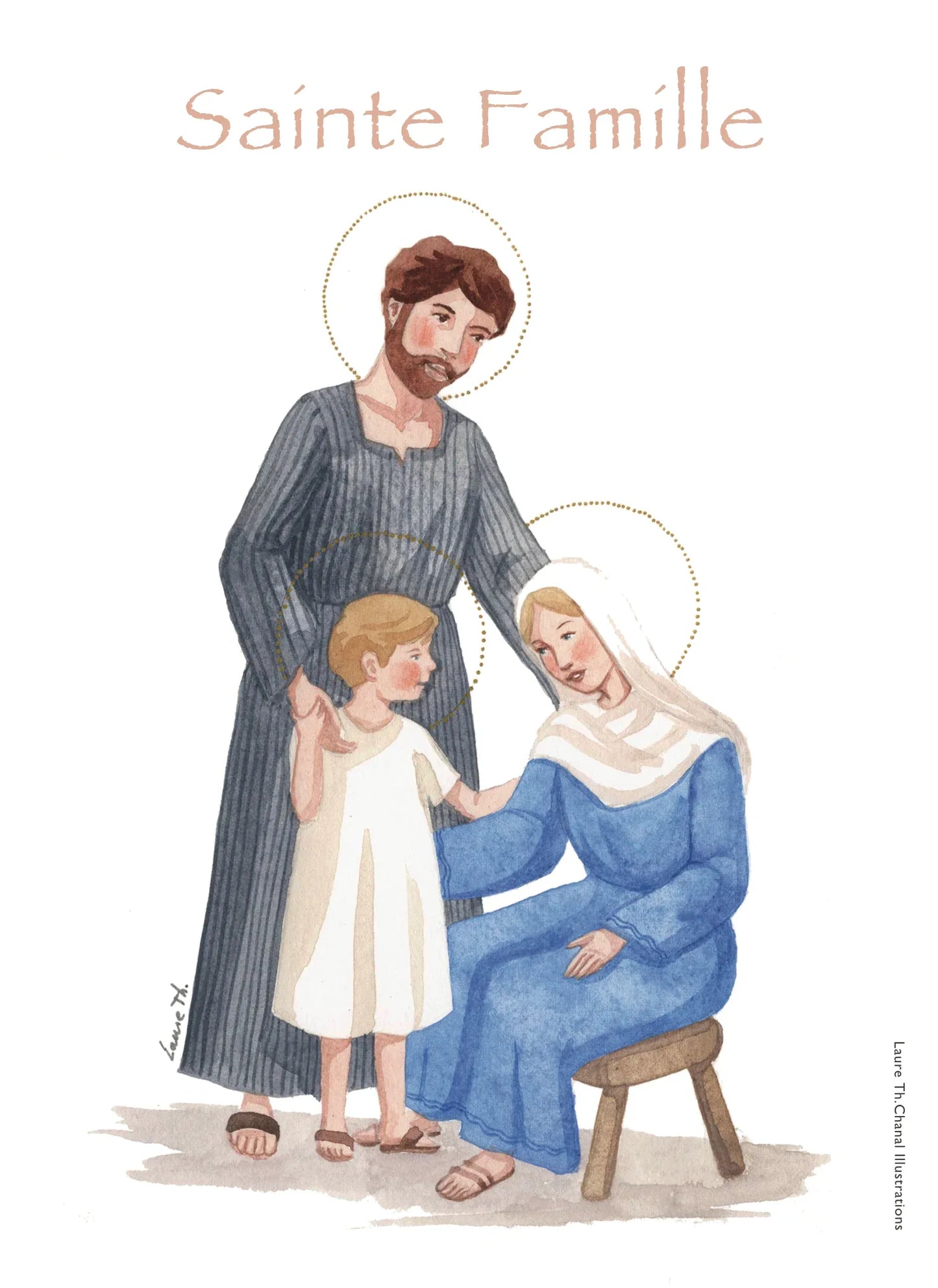 SAINTE FAMILLE - Laure Th.Chanal Illustrations