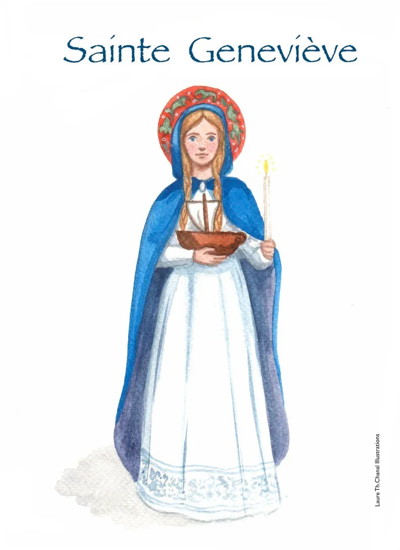 GENEVIÈVE - Laure Th.Chanal Illustrations