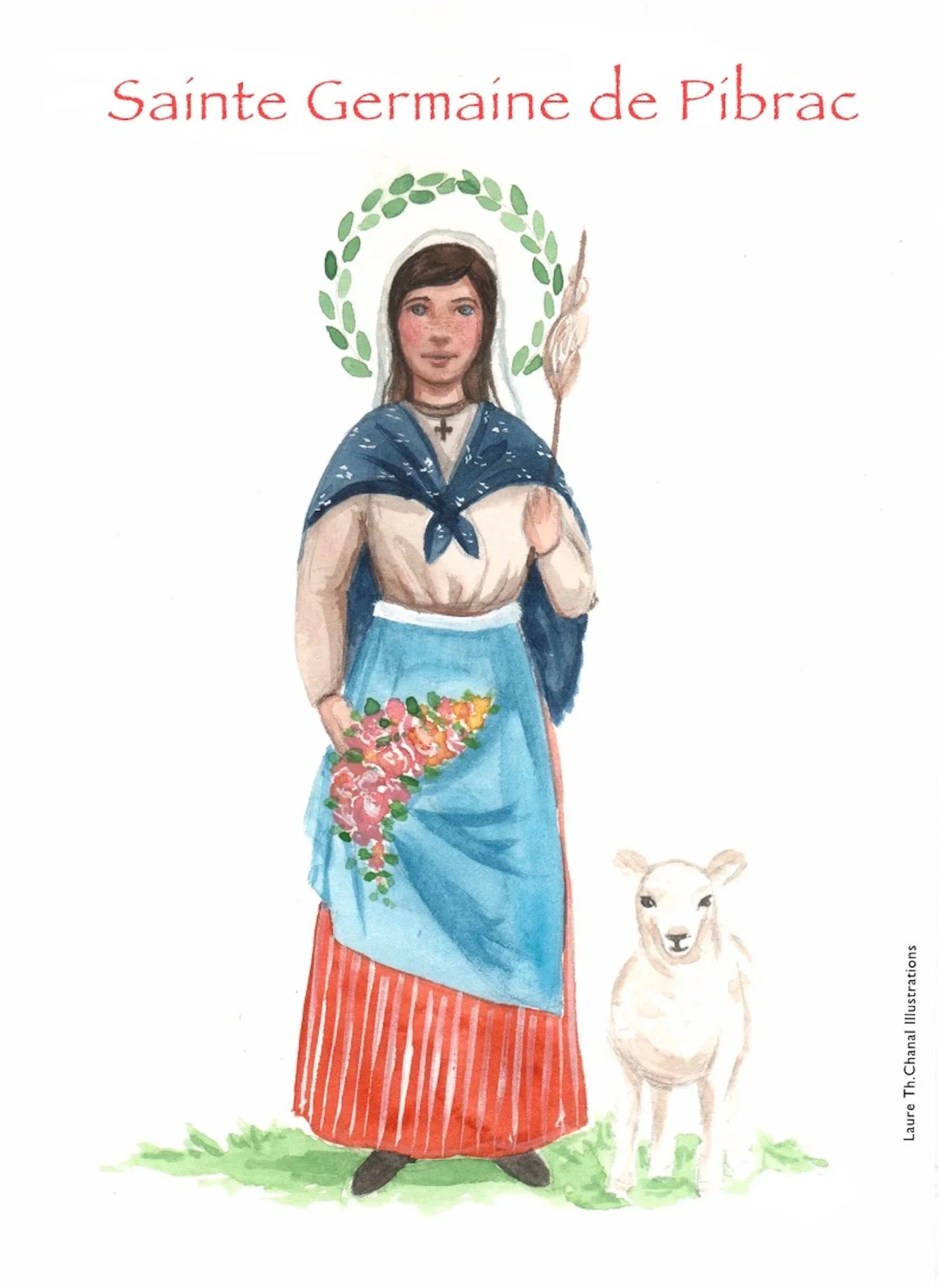 GERMAINE DE PIBRAC - Laure Th.Chanal Illustrations