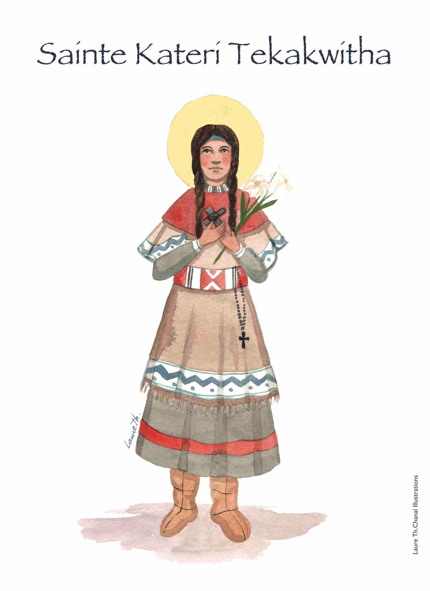 KATERI TEKAKWIHTA - Laure Th.Chanal Illustrations