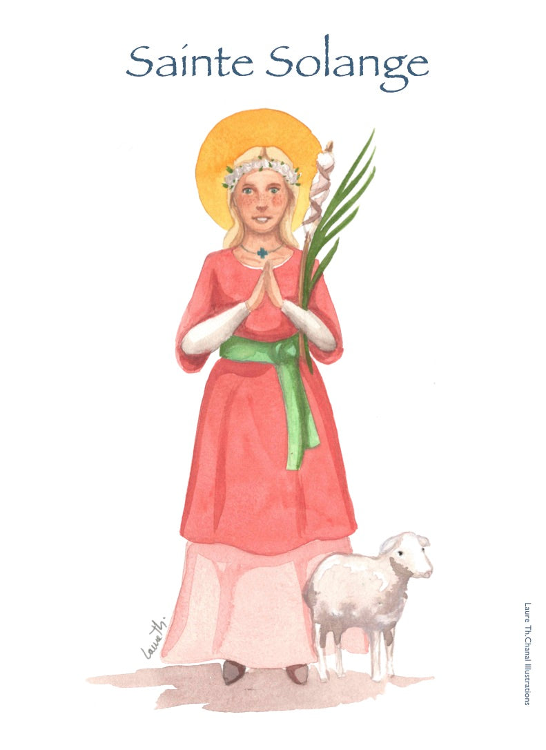 ;STESOLANGE;SAINTE SOLANGE;PATRON SAINTS CARDS / SAINTS IN ST;-;Active;5