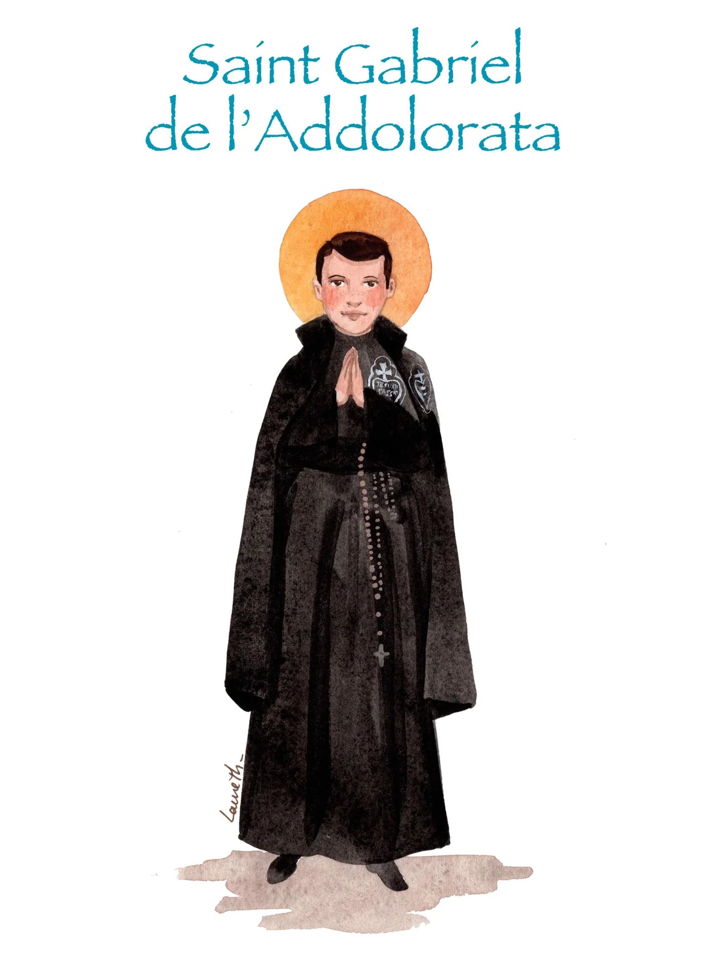 GABRIEL DE L'ADDOLOROTA - Laure Th.Chanal Illustrations