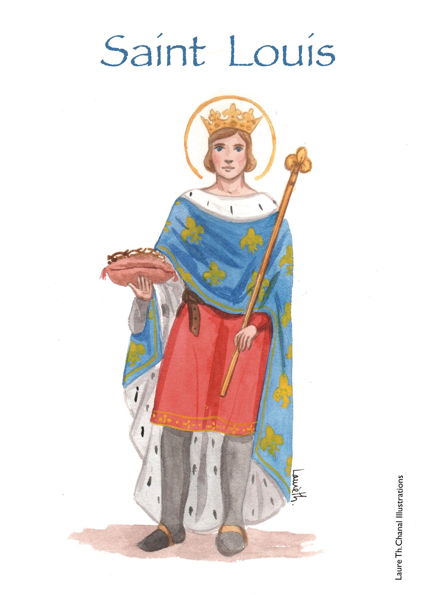 ;LOUISDEB;ST LOUIS DEBOUT;PATRON SAINTS CARDS / L-SAINTS;-;Active;5