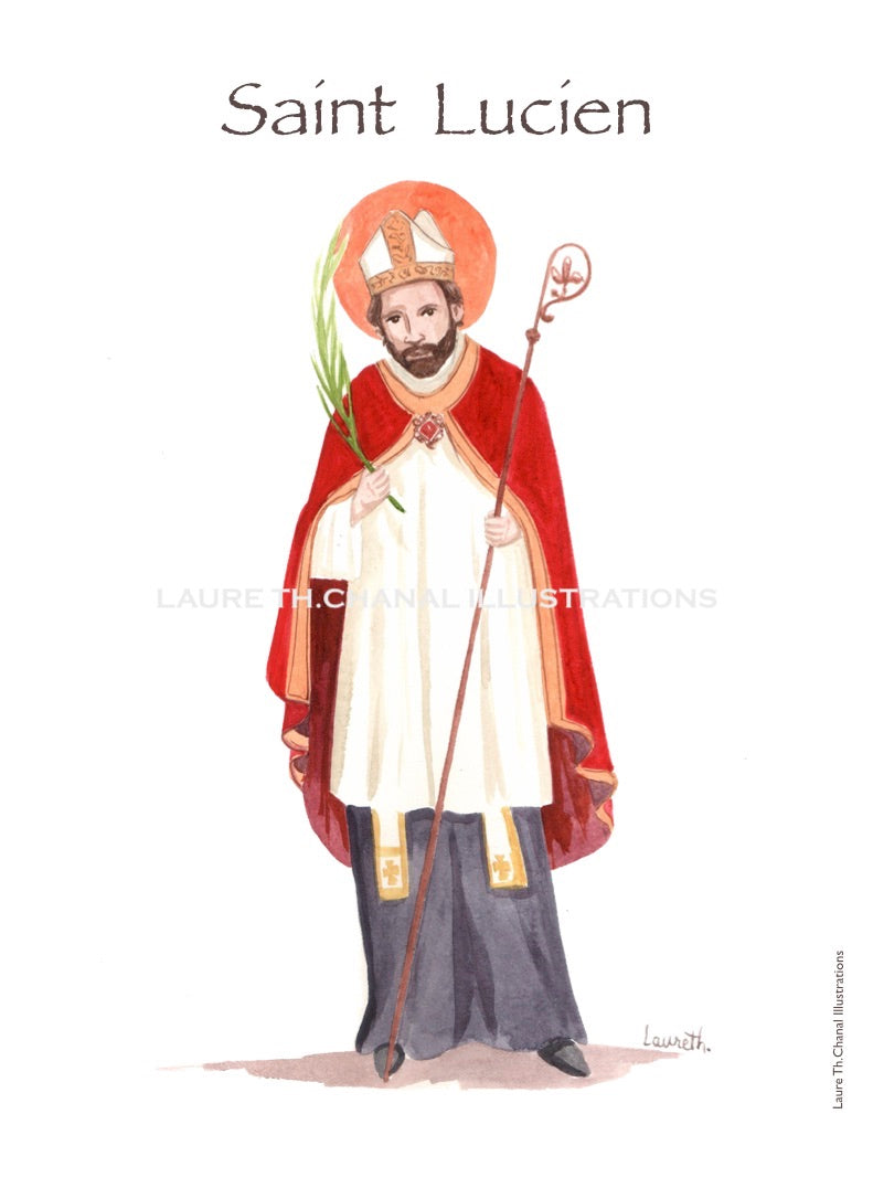 ;LUCIAN;ST LUCIAN;PATRON SAINTS / L-SAINTS-KARTEN;-;Aktiv;5