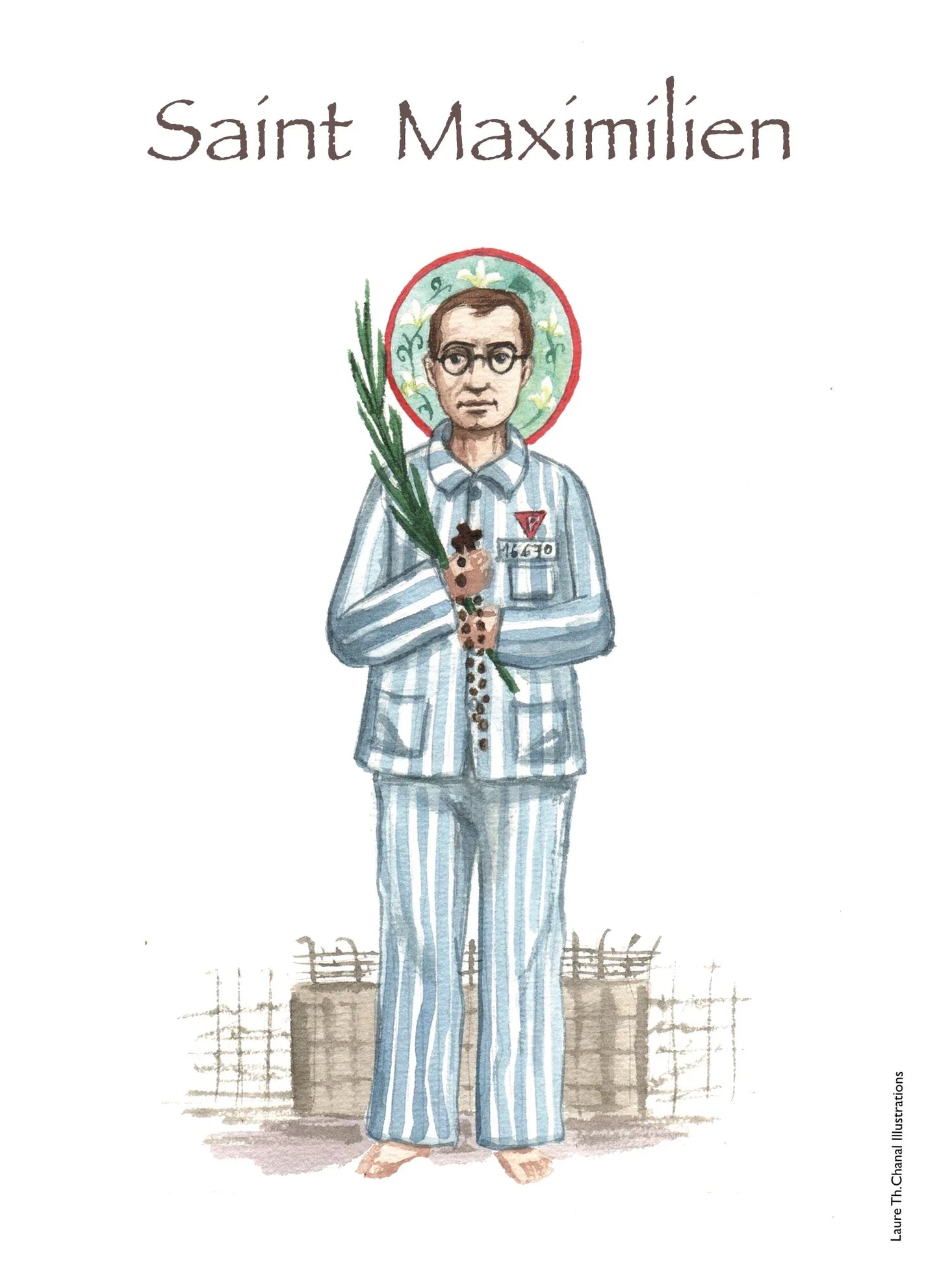 MAXIMILIEN KOLBE - Laure Th.Chanal Illustrations