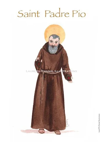 PADREPIO - Laure Th.Chanal Illustrations